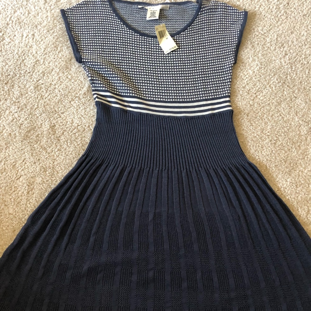 Max studio sweater skater dress - NWT SZ: M